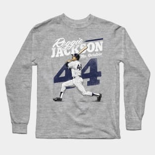 Reggie Jackson New York Y Retro Long Sleeve T-Shirt